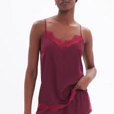 Simone perele SATIN SECRETS TOP 23H900- SPINEL RED
