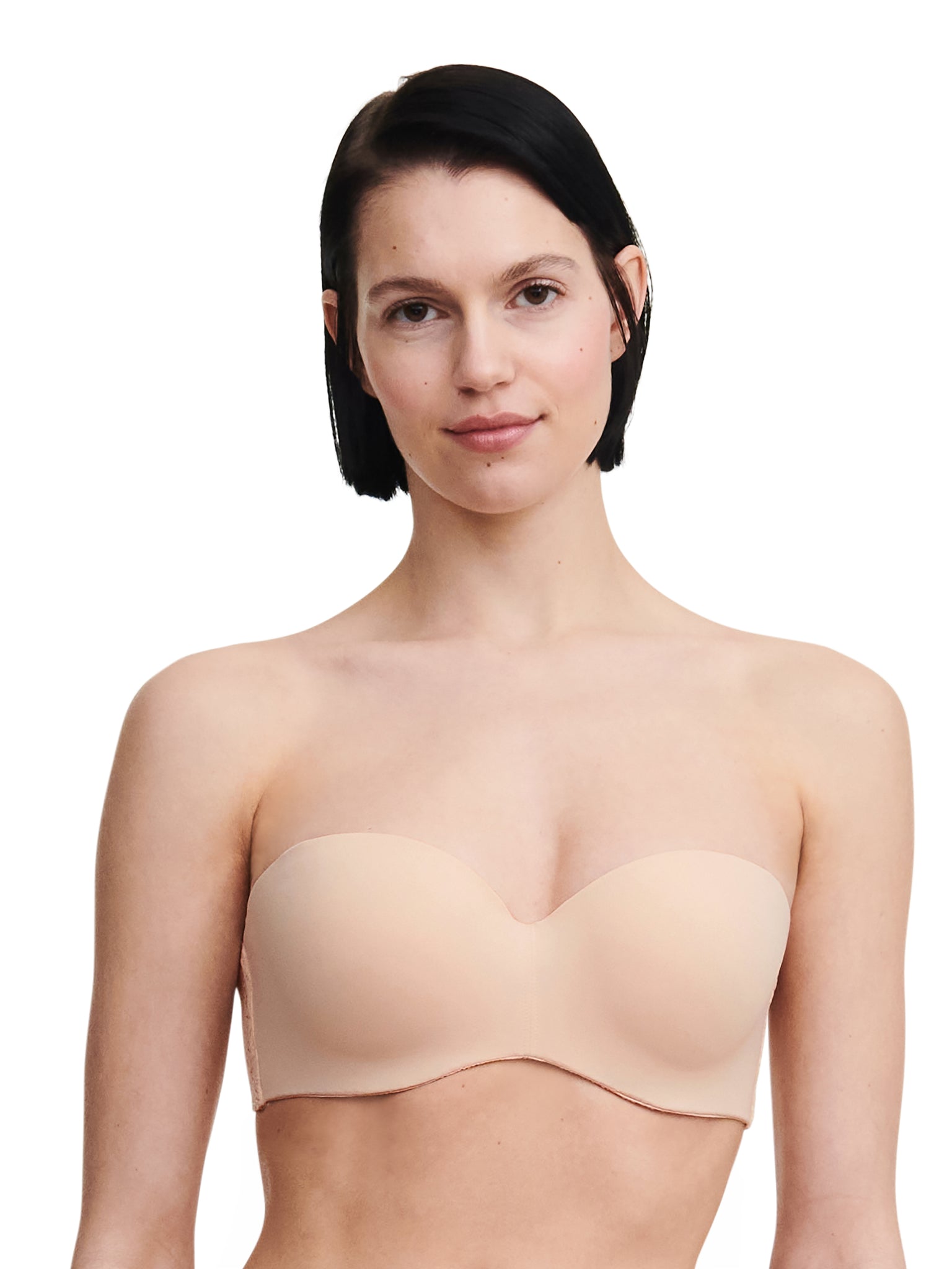 Chantelle- NORAH COMFORT SMOOTH STRAPLESS BRA- Rose- C13F50