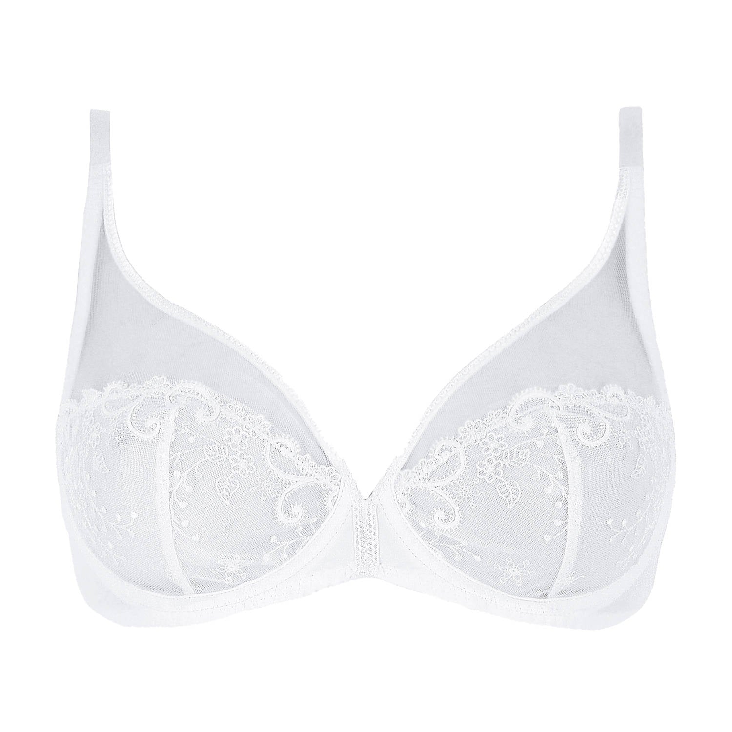 Simone Perele Delice Full Cup Plunge 12X319 -Blush/White