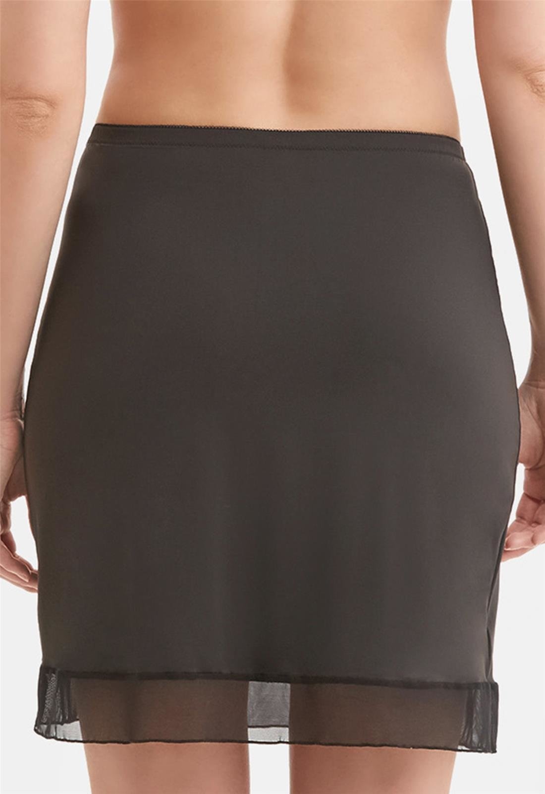 Montelle Half Slip 9502- black/nude