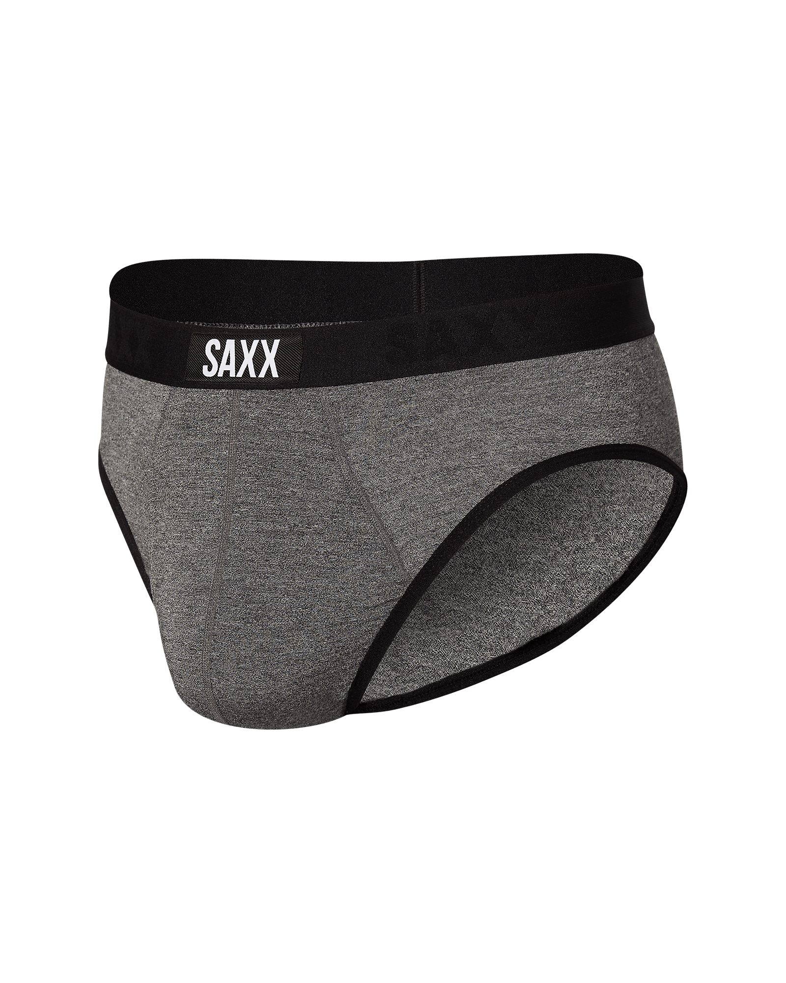 Saxx Ultra super soft brief- SXBR30F- BLACK/ SALT PEPPER