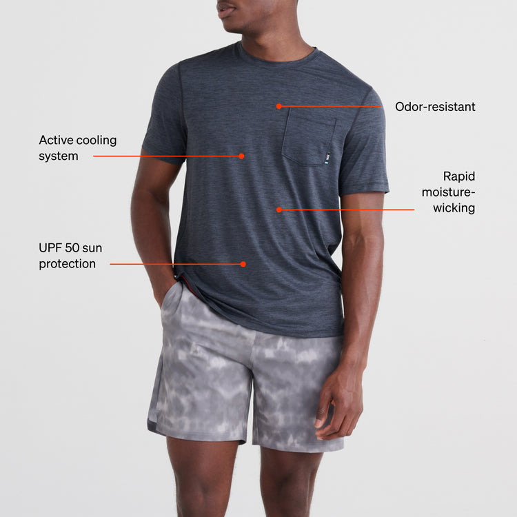 SXST45- DROPTEMP™ ALL DAY COOLING Short Sleeve Crew- TUH