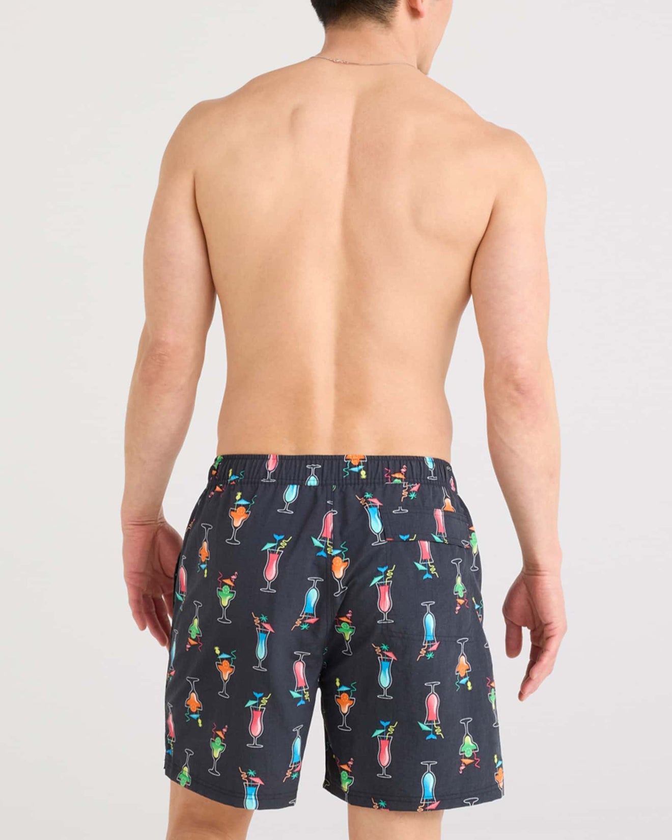 SAXX Go Coastal 2N1 Classic Swim Volley 5" with liner- SXSW05