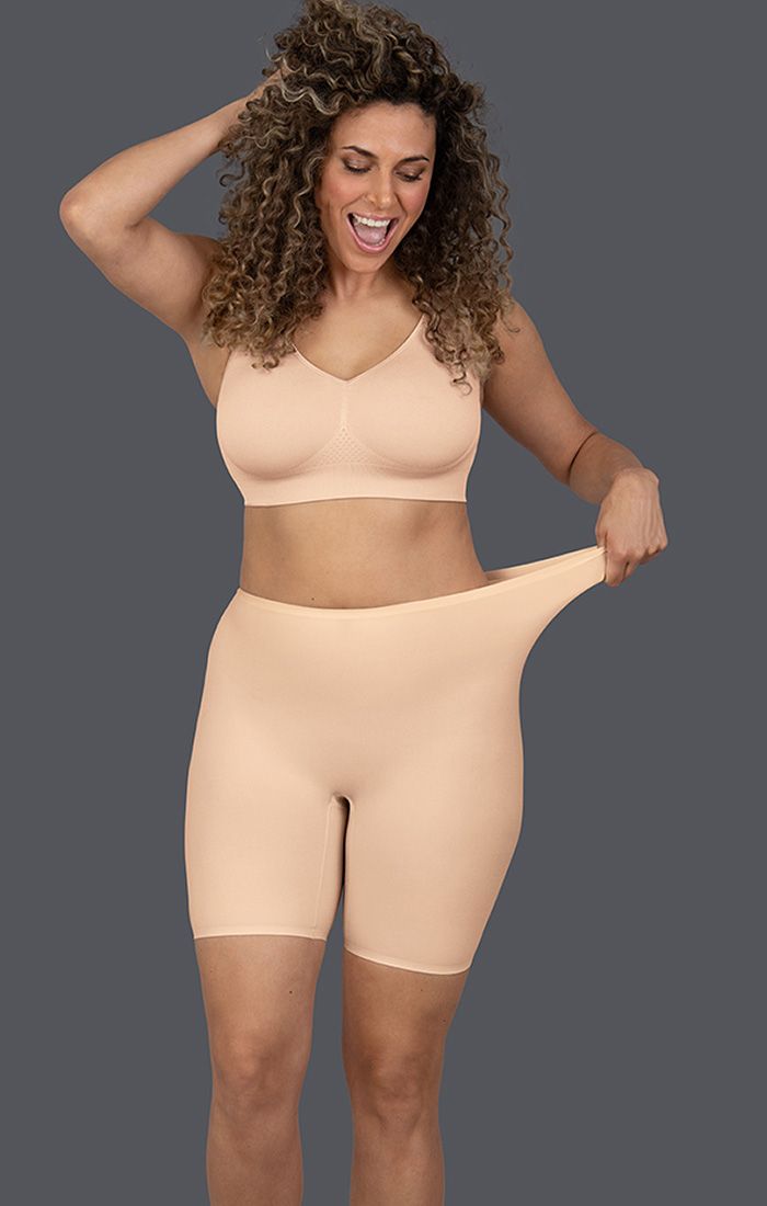 ANITA ESSENTIALS - PANTY LONG - 1842- DESERT/BLACK