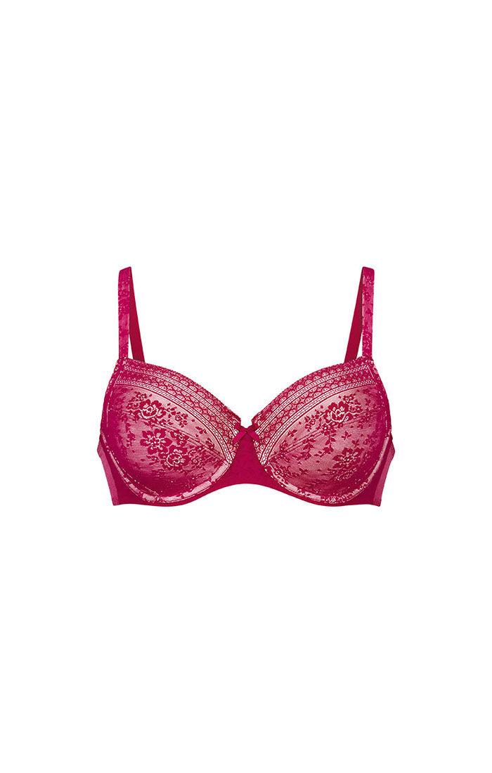 Rosa Faia Fleur Underwire Bra 5653 - Cherry Red