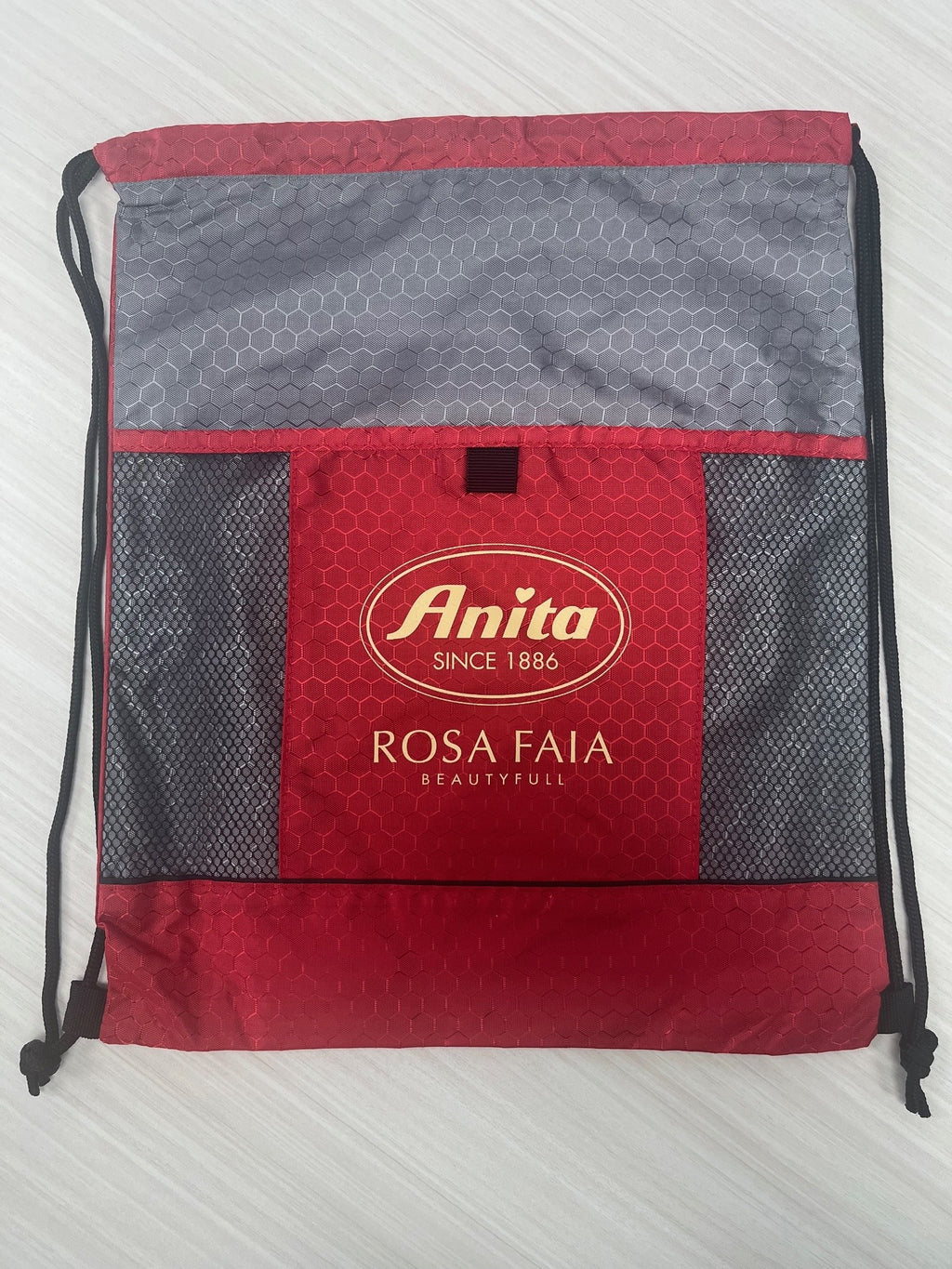 Anita - Drawstring Bag with Pockets