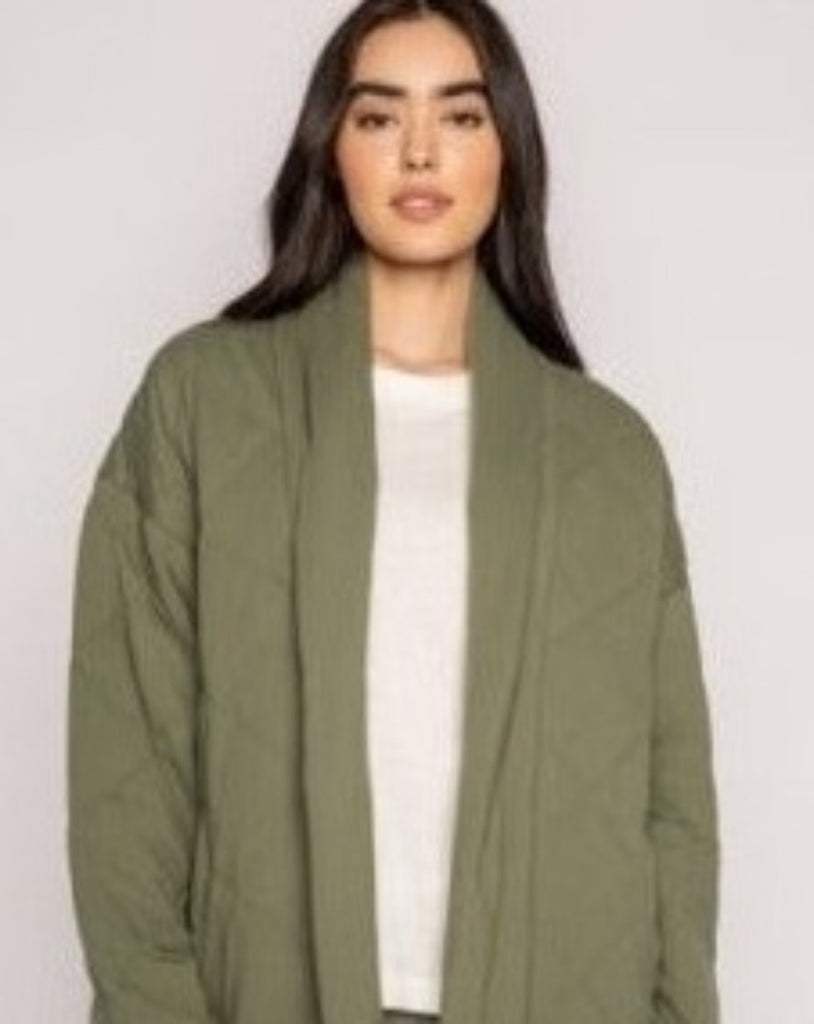 PJ SALVAGE JACKET QUILTED JERSEY- RKQJJ