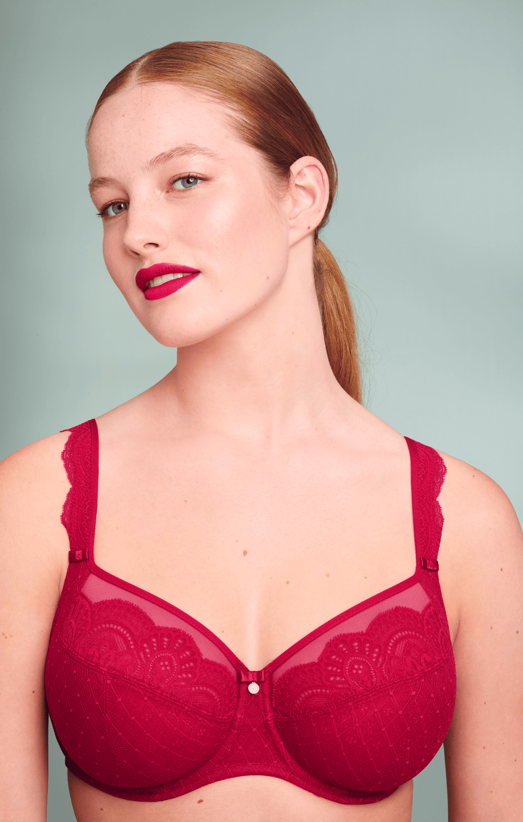 Rosa Faia - Selma Wired Full Cup Bra - Red - 5634/5635