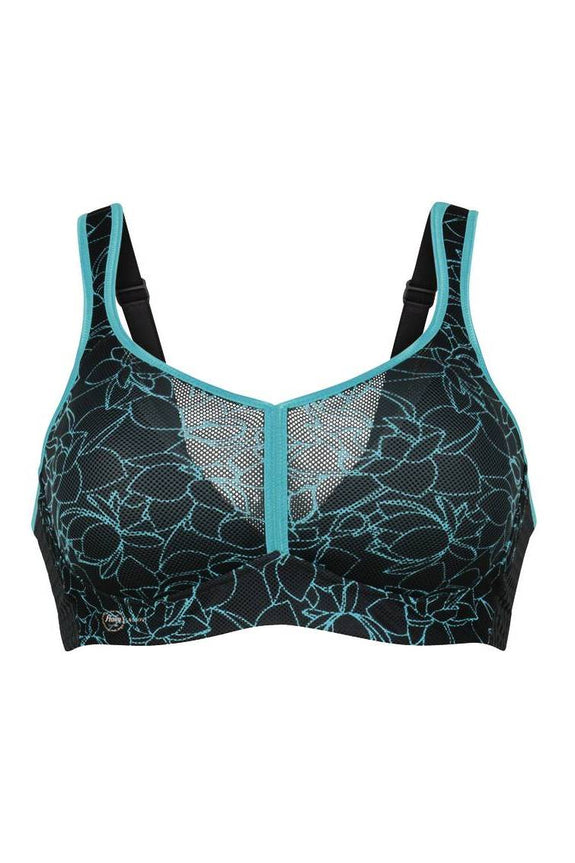 Anita Air Control Delta Pad Sports Bra 5544 - Flower Vibes