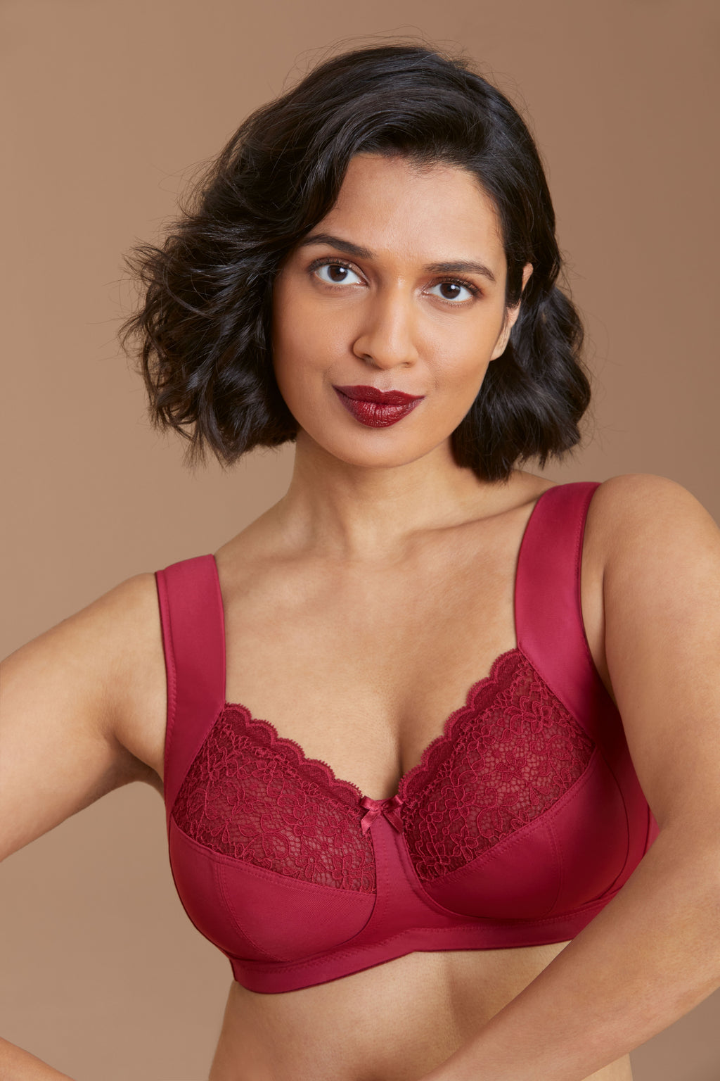 Anita Havanna 5813 Support Bra - Dark Red