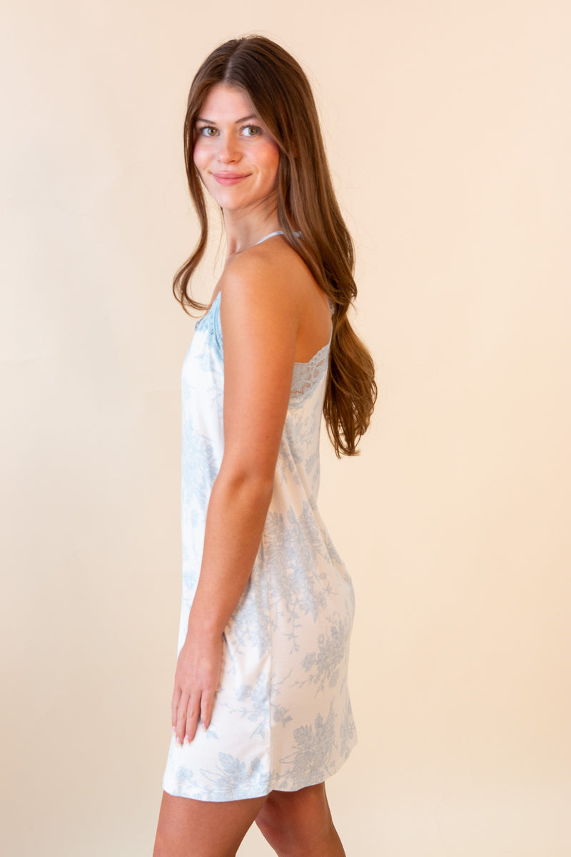 PJ Salvage Forever Loved Chemise- RNFLCE- Ivory