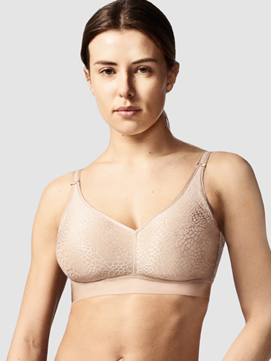 Chantelle C Magnifique Wireless Bra C1892- Latte