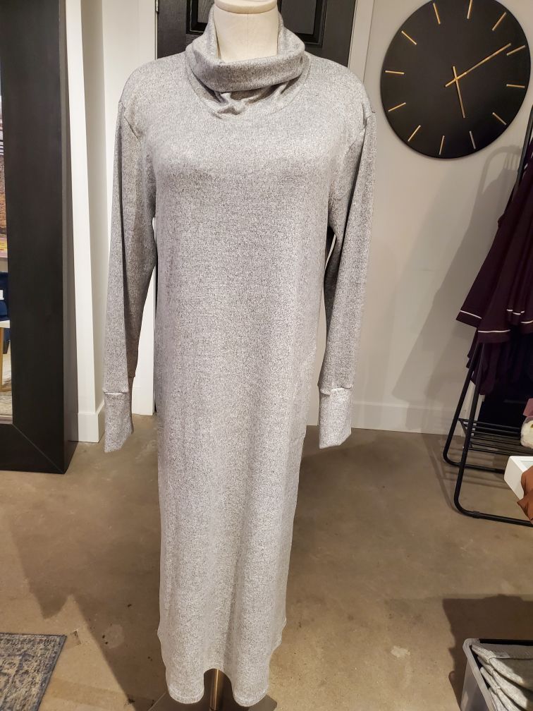 Najerika Cowl Neck Lounger 4342 - Grey