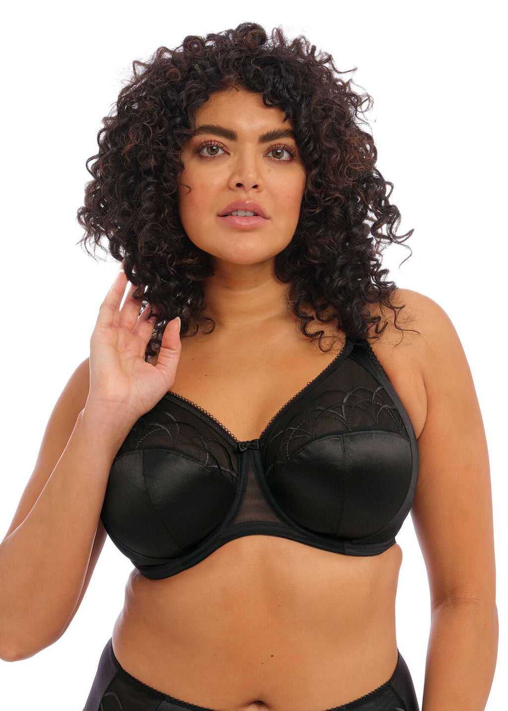 Elomi Cate Full Cup Banded Underwire Bra EL4030 - Black