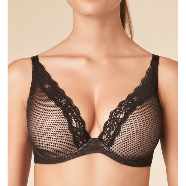 Chantelle Passionata Brooklyn T-Shirt Bra P57010- Talc/Black/dune