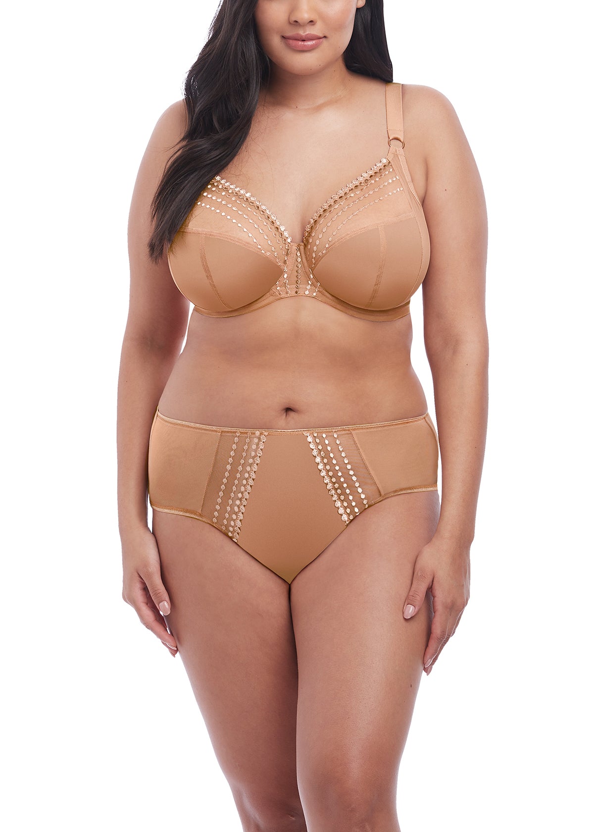 Elomi Matilda Brief - Cafe Au Lait