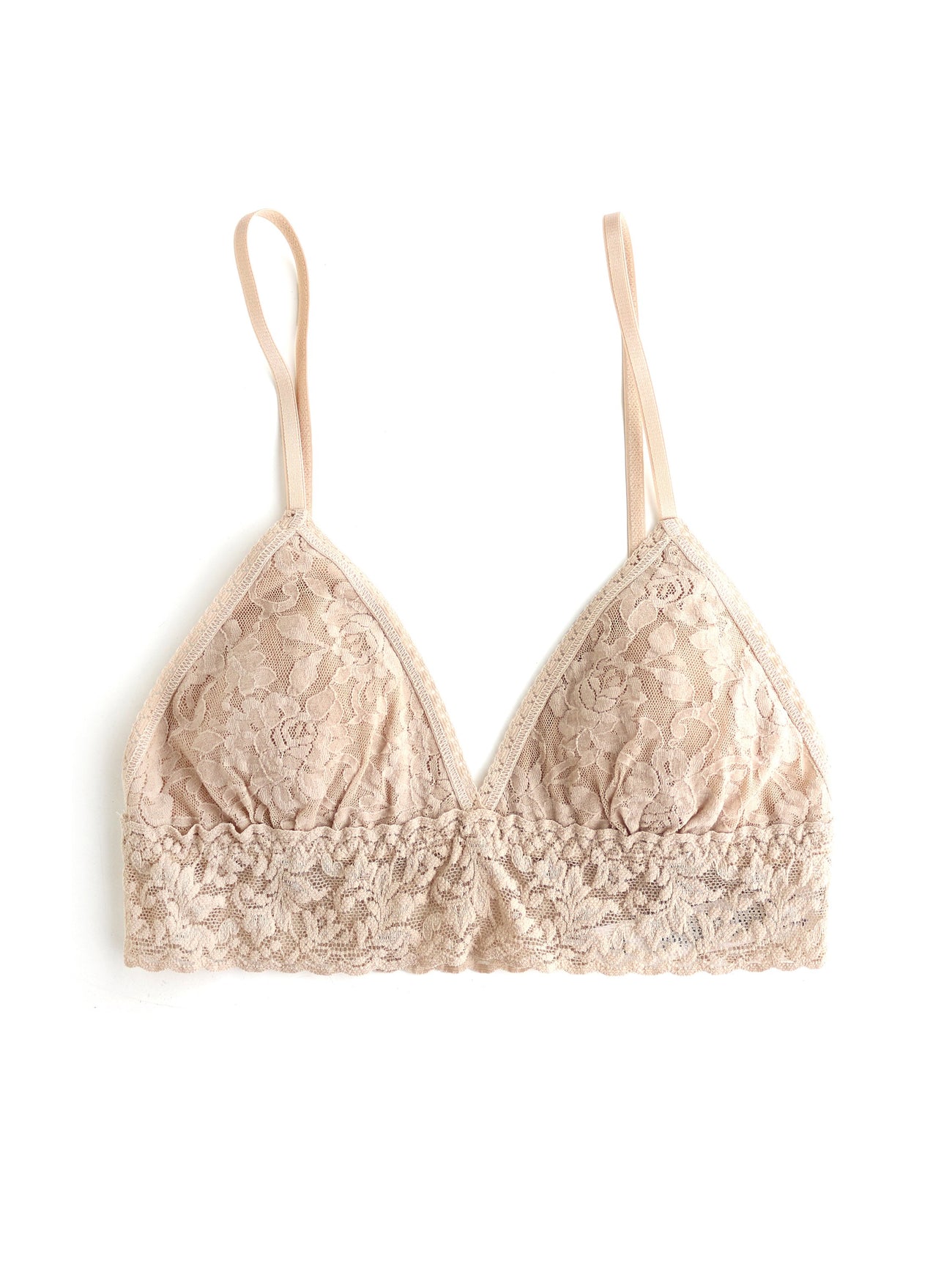 Hanky Panky Signature Lace Padded Triangle Bralette 487004