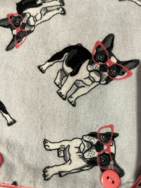 KayAnna F15175 Flannel 2-Piece PJ Set 100% cotton