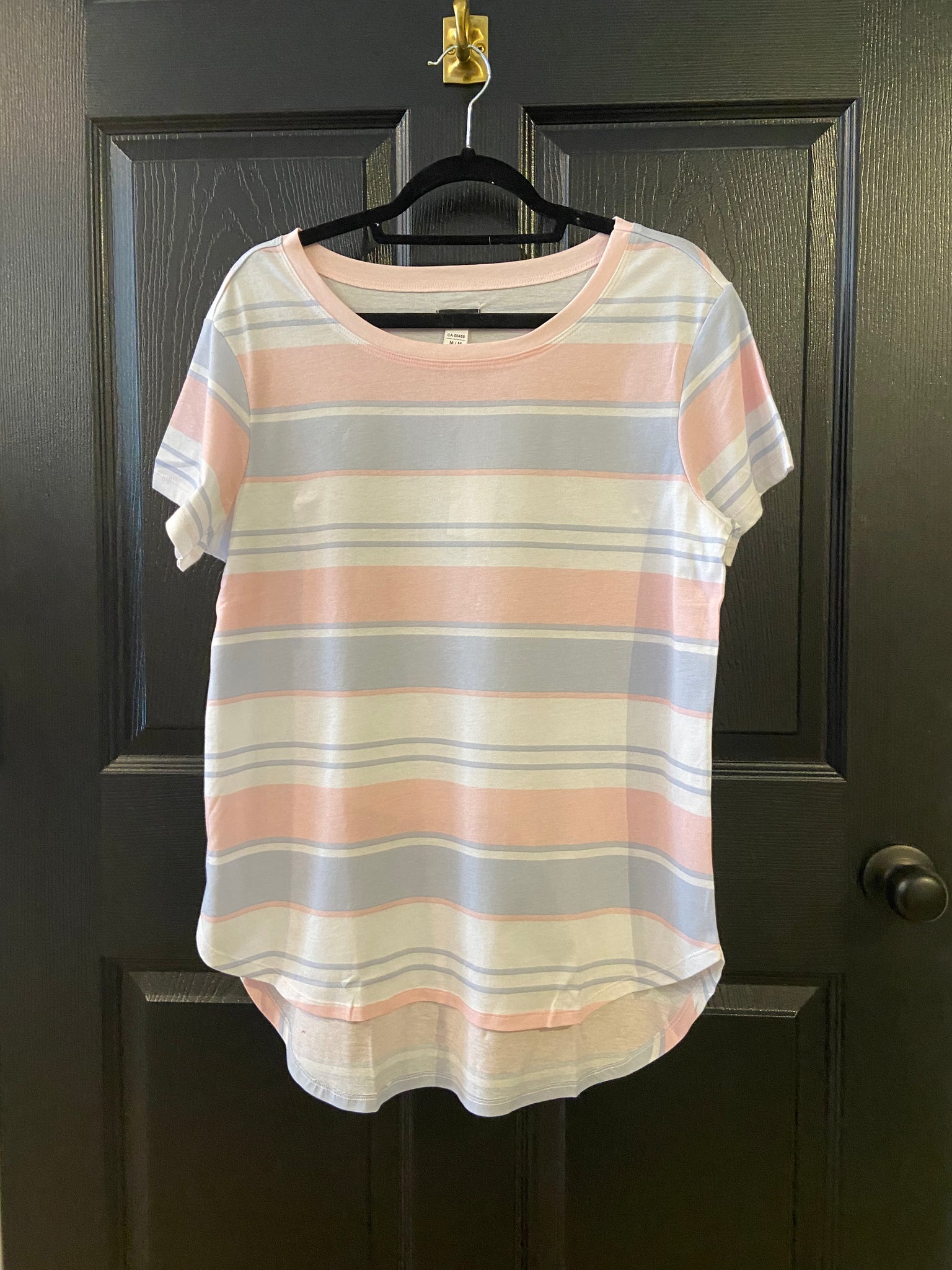 Linclalor Pastel Cotton T-Shirt Pajama Set 74525