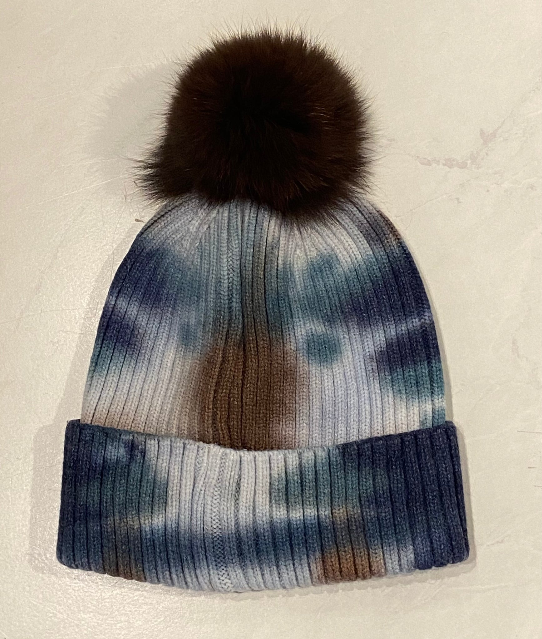 Mitchie's Knitted Tie Dye Hat-HTHL01