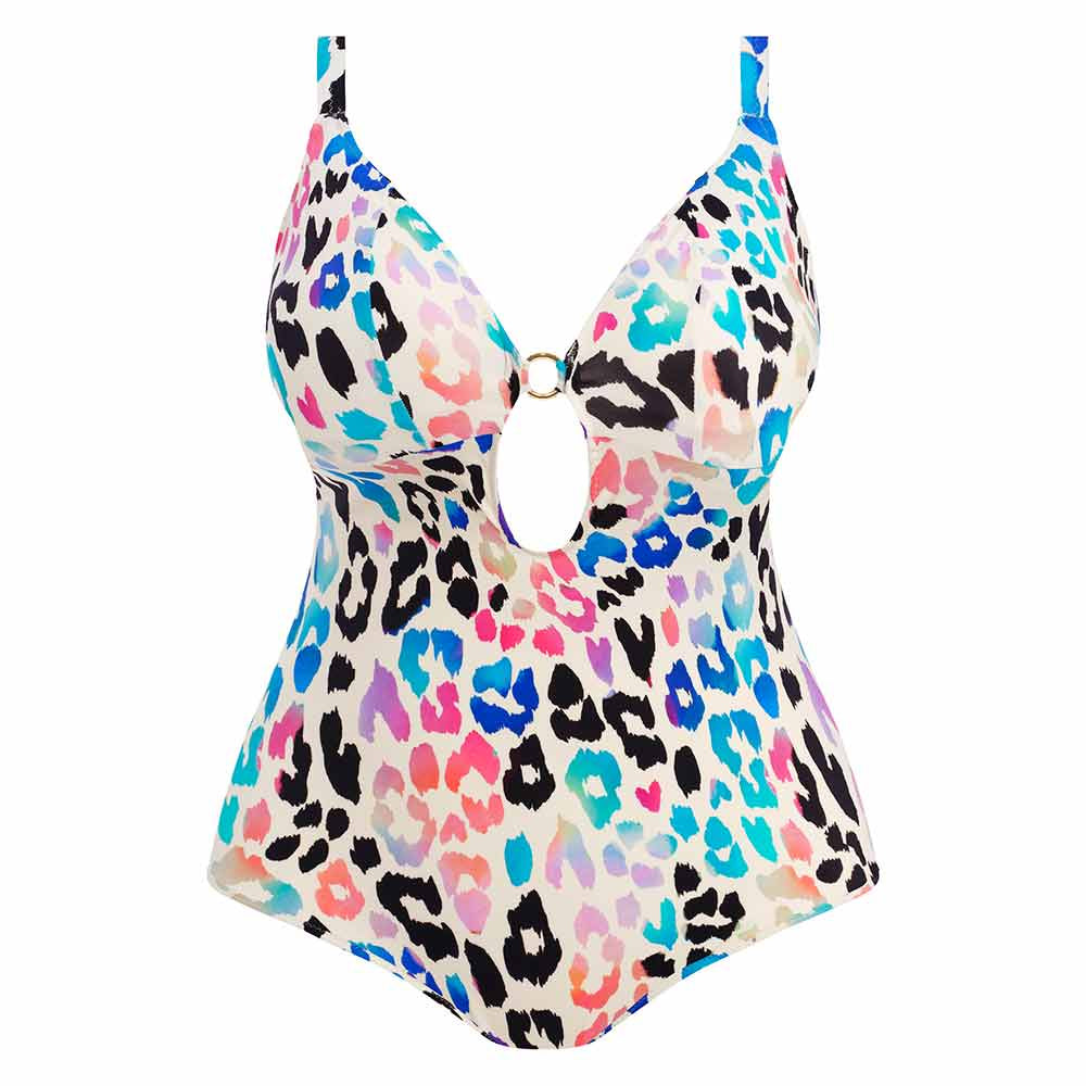Elomi Swim plunge bathing suit - Party Bay ES801444