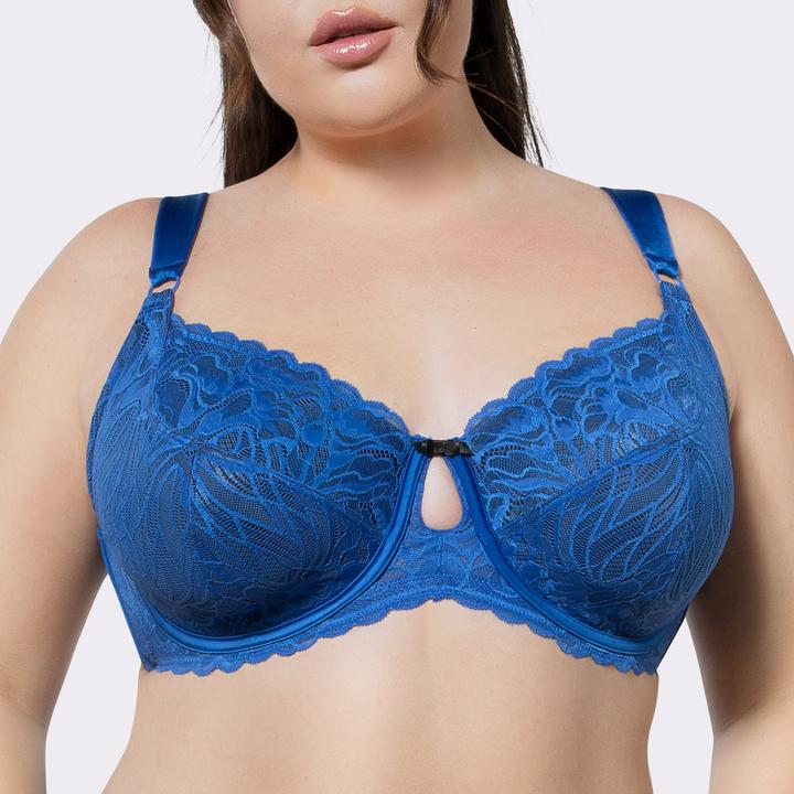 Parfait Charlotte Lace Unlined Bra 6922 - Sapphire