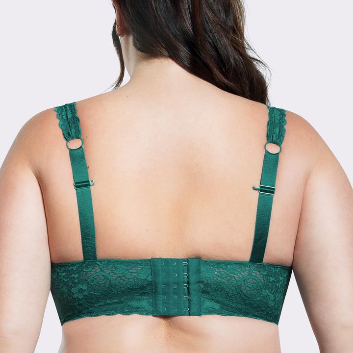 Parfait Adriana Wire Free Lace Bralette P5482 - Emerald