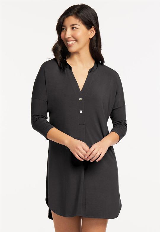 Fleur't Dolman 3/4 Sleeve Nightshirt 6004