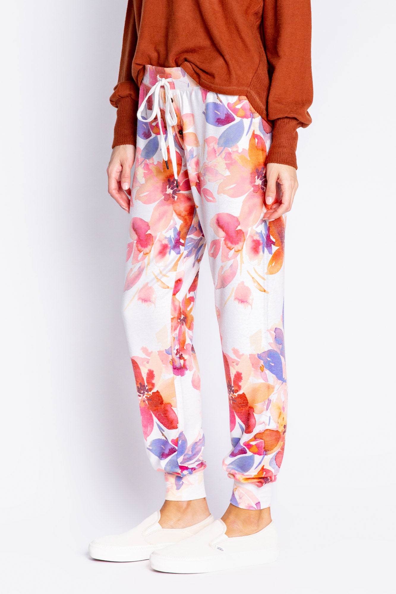 PJ Salvage - Rustic Garden Floral Banded Pant