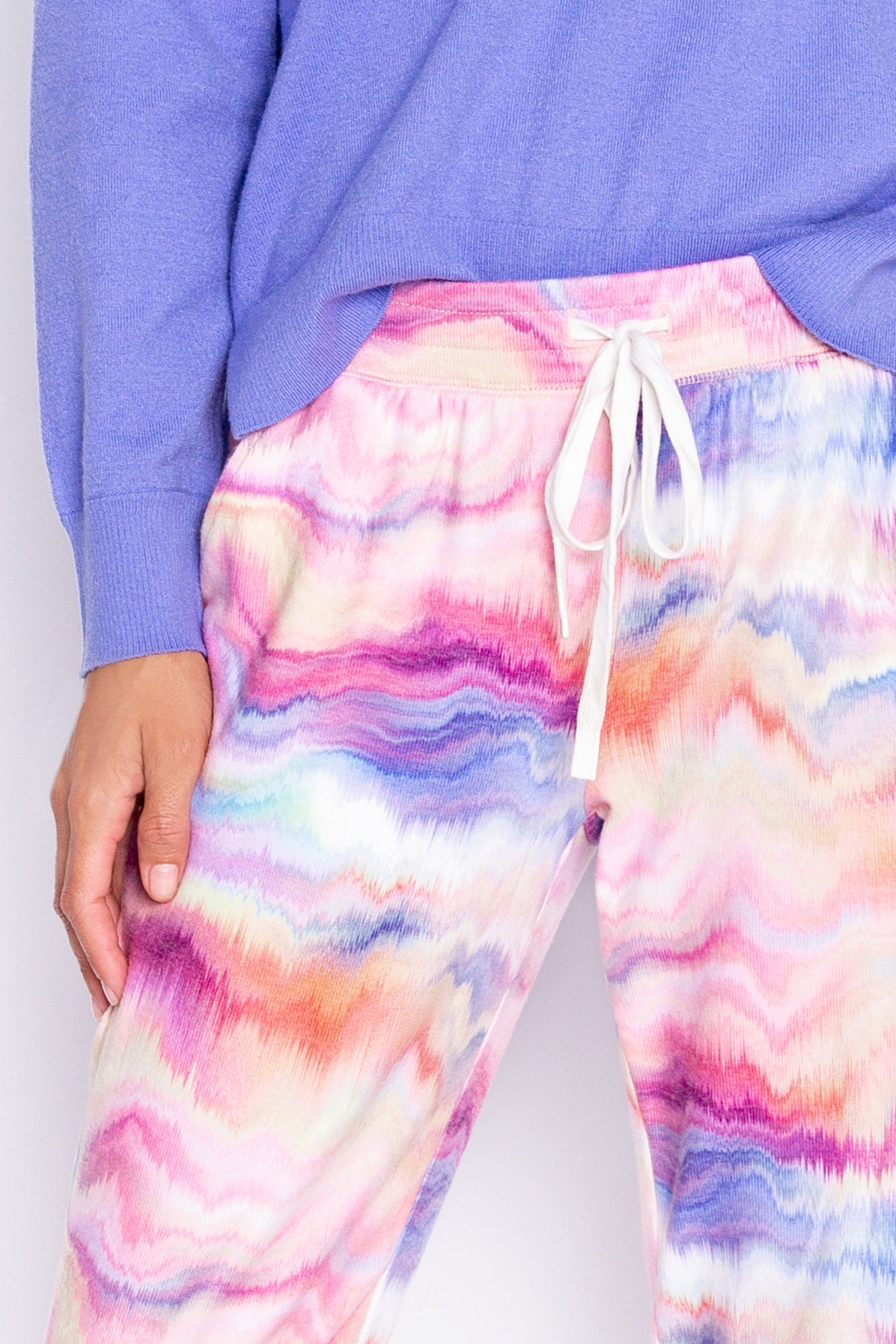 PJ Salvage - Sunset Glow Tie Dye Banded Pant