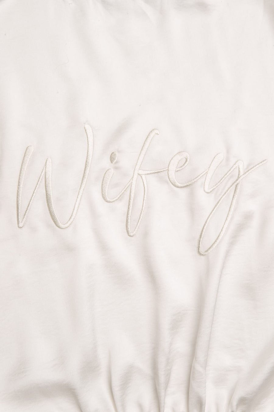 Luxe Aloe Bridal Solid Robe- White (RHLAR)