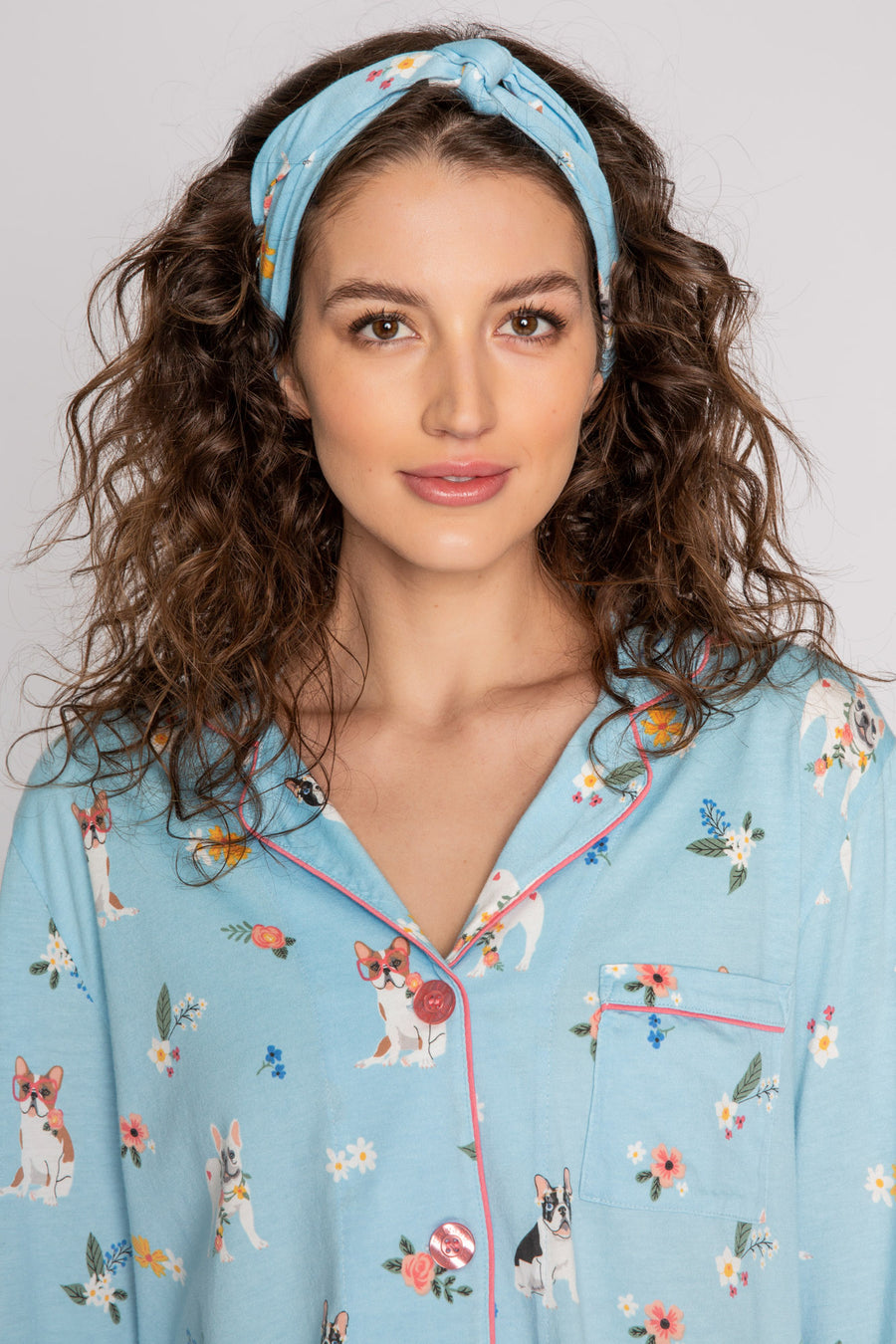 P.J.Salvage Playful Prints drinks/Print dogs PJ set- RHPLPJ