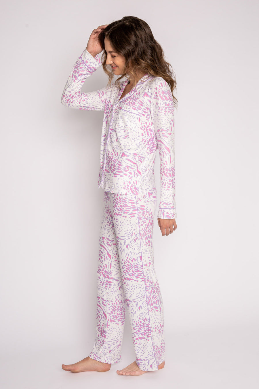 Pj Salvage Wild Lavender set -(RHWLPJ-IVORY)