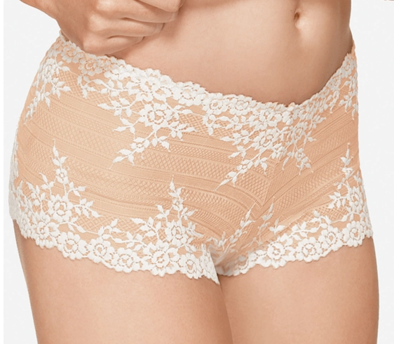 Wacoal Embrace Lace Boyshort - Sand