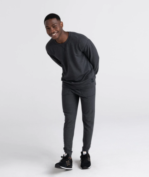 SXLT37- Saxx 3Six Five Crew Top- BLH/SAB