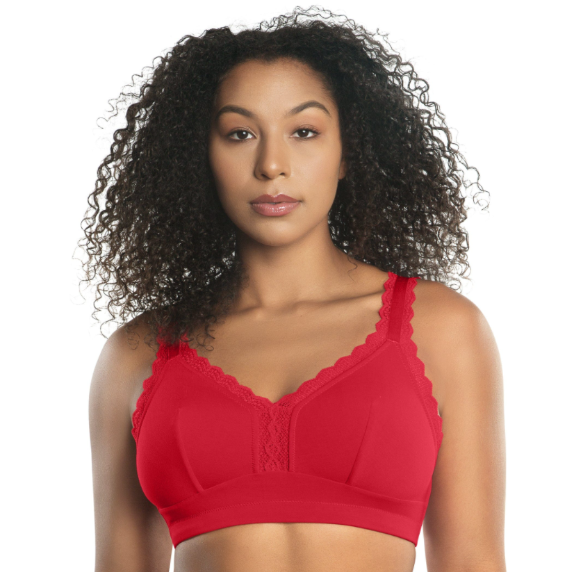 Parfait Dalis Wire Free Bralette P5641- Racing Red