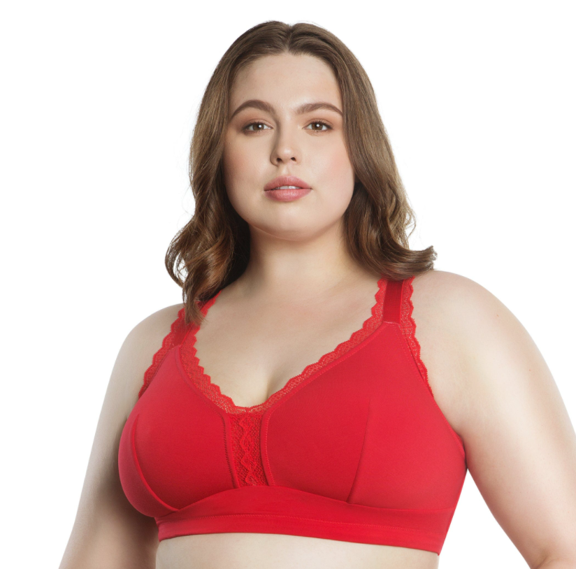 Parfait Dalis Wire Free Bralette P5641- Racing Red