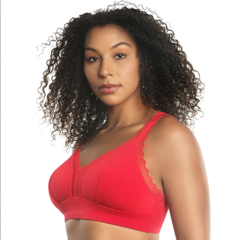 Parfait Dalis Wire Free Bralette P5641- Racing Red