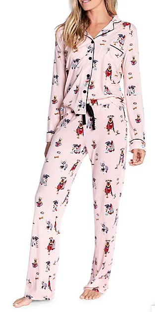 PJ Salvage - Mornings are Ruff PJ Set RBFLPJ