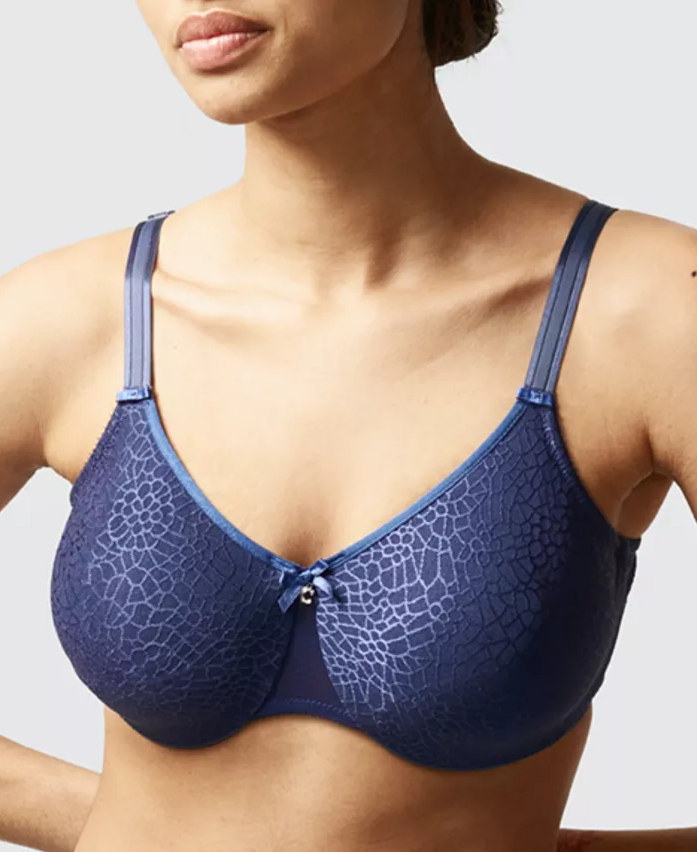Chantelle C Magnifique Seamless Unlined Bra C1891 - Ceramic Blue