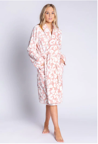PJ Salvage - Chic Sleeper Leopard Robe