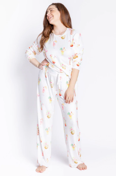 PJ Salvage - Let's Get Tropical Banded Pant