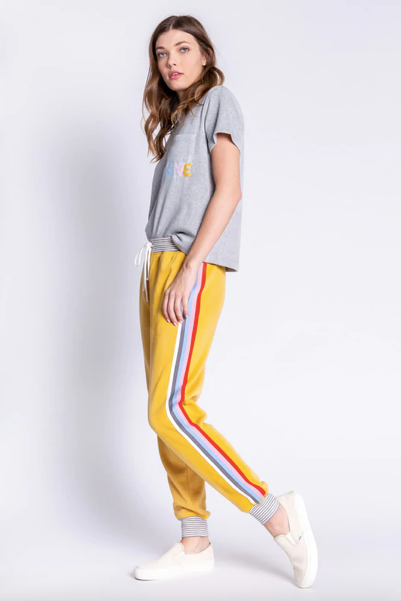 PJ Salvage Happy Days Are Here Banded Pant