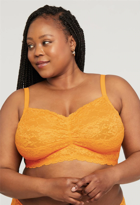 Montelle Cup-Sized Lace Bralette 9334