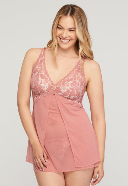 Montelle Blushing Babydoll Chemise
