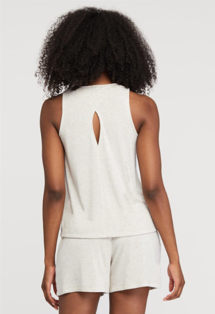 Fleur't Lounge Open Back Tank and Bermuda Set