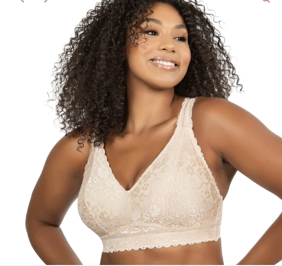 Parfait Adriana Wire Free Lace Bralette P5482 - Bare