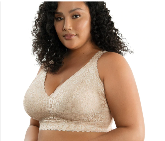 Parfait Adriana Wire Free Lace Bralette P5482 - Bare