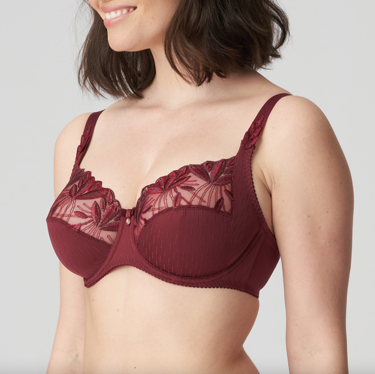 Prima Donna Orlando Full Cup Wire Bra 0163150 - Deep Cherry
