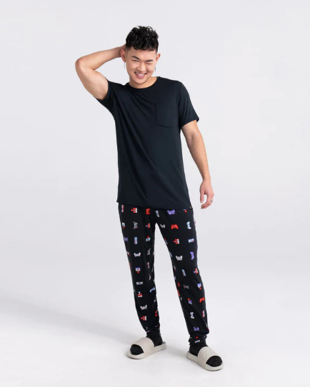 Saxx Mens Snooze Pant-SXLP33